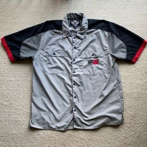 Harley Davidson Racing button up shirt - Size XL